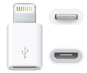 8-Pin to Micro USB Adapter for iPad & iPhone 5/6/7/8