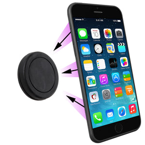 2 Pack: Universal Flat Stick On Dashboard Magnetic Car Mount Holder