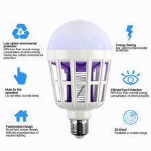 Anti Mosquito Lamp Electric Zapper Bulb Kills Insects Immediately