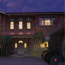 Static Laser Holiday Lights Star Projector