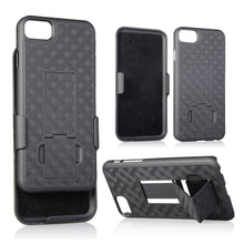 iTD Gear iPhone 7 Plus Protective Holster/Case with Kick Stand, Secure Grip & Belt Clip