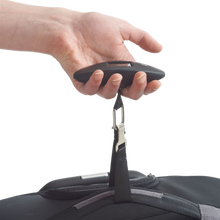 90lb Portable Electronic Digital Luggage Scale in Black