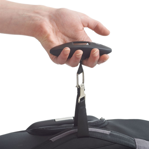 90lb Portable Electronic Digital Luggage Scale in Black