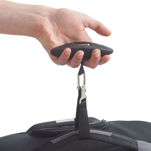 90lb Portable Electronic Digital Luggage Scale in Black