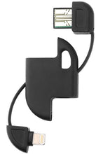 8 Pin iPhone / iPod / iPad USB Cable Keychain