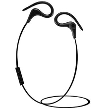 Sports Rechargeable Bluetooth Wireless Stereo Headset with Microphone in Black