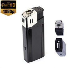 USB Lighter & Flashlight w/Hidden Full HD Spy Camera