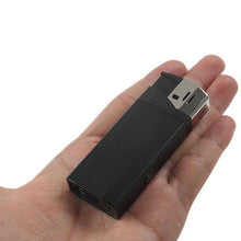 USB Lighter & Flashlight w/Hidden Full HD Spy Camera
