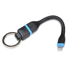 5" Tech Universe MFI to USB Charge & Sync Cable for iPod/iPhone/iPad w/Keychain Attachment