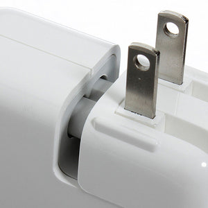 Universal CR-021 4-Port USB Wall Charger in White