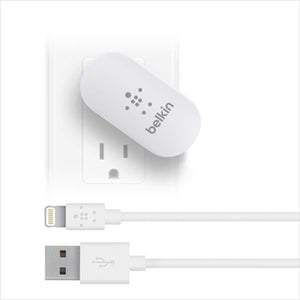 Belkin Swivel Charger + Charge Sync Cable (10 Watt/2.1 Amp)