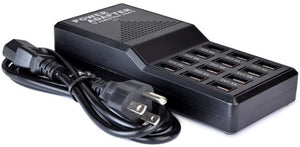 12-Port 12 Amp USB Fast Charging Power Adapter