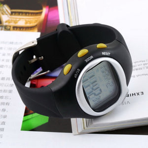 One-Touch Heart Rate Monitor w/Calorie Counter Health Exercise Watch