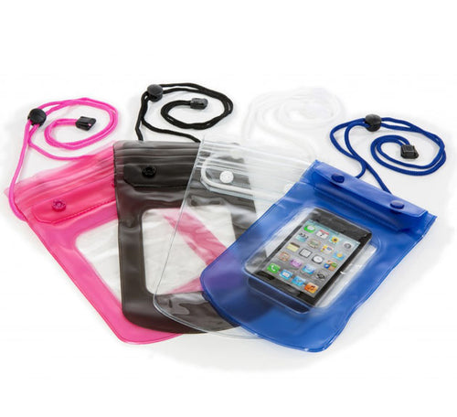 Mobile Device Waterproof Bag in Pink