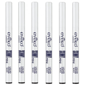 6 PACK: Eyeko Skinny Black Liquid Liner
