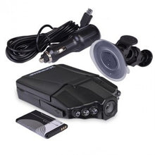 Xtreme 1280x960 HD Dash Cam w/Night Vision, Flip Down 2.4" LCD & Windshield Mount